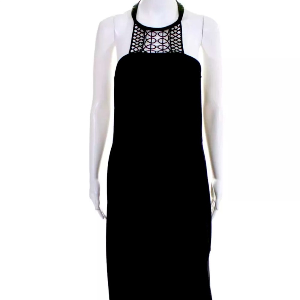 Pre-owned Shoshanna Midnight black maxi dress